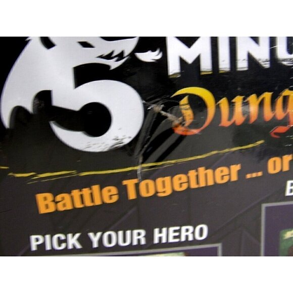 Connor Reed 5 Minute Dungeon card game SPIN MASTER 2016 NEW, PACKAGE DAMAGED - Picture 3 of 3